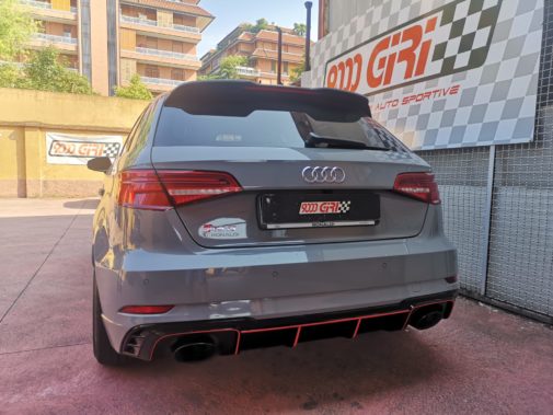 Audi Rs3 powered by 9000 giri