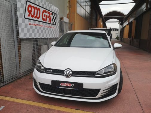 Vw Golf 7 2.0 gtd powered by 9000 Giri