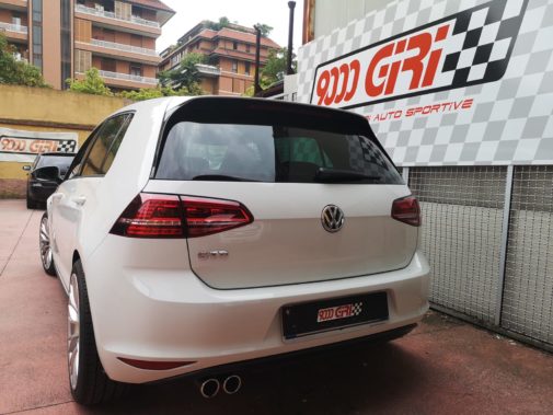 Vw Golf 7 2.0 gtd powered by 9000 Giri