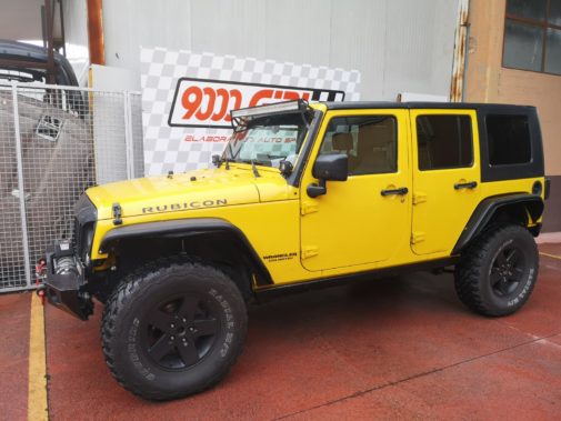 Jeep Wrangler Jk 3.8 V6 powered by 9000 Giri