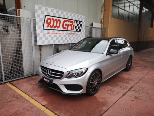 Mercedes C220 cdi powered by 9000 Giri