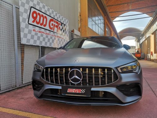 Mercedes Cla 35 Amg powered by 9000 Giri