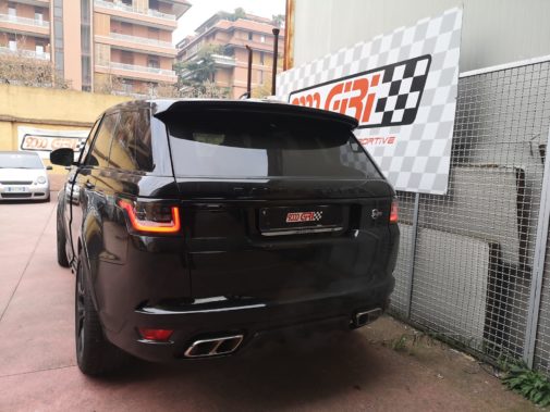 Range Rover Sport Svr Supercharger powered by 9000 Giri