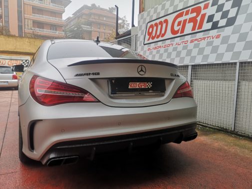 Mercedes Cla 45 Amg powered by 9000 Giri