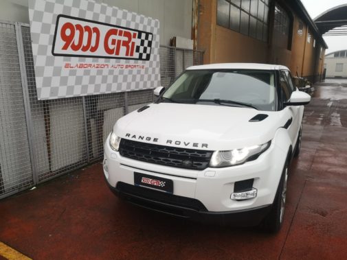 Range Rover Evoque 2.2 td powered by 9000 Giri