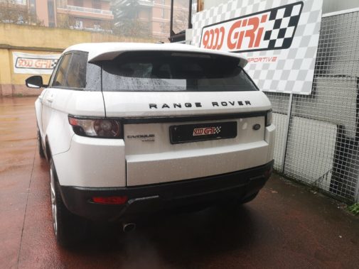 Range Rover Evoque 2.2 td powered by 9000 Giri