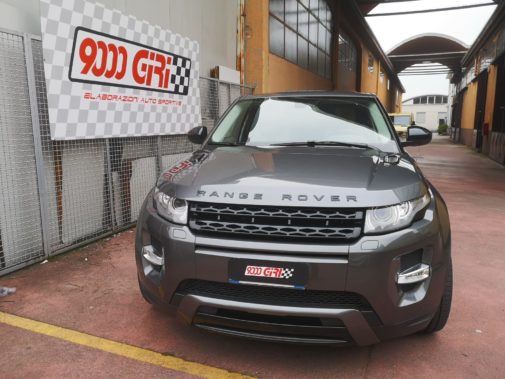 Range Rover Evoque 2.0 tb powered by 9000 giri