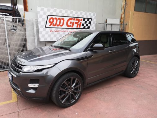 Range Rover Evoque 2.0 tb powered by 9000 giri