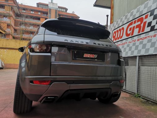 Range Rover Evoque 2.0 tb powered by 9000 giri