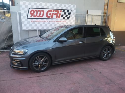 Vw Golf 7.5 R line powered by 9000 Giri