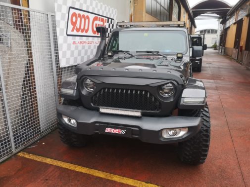 Jeep Wrangler Jl 2.2 crd powered by 9000 Giri