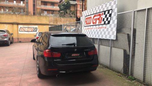 Bmw 320d touring powered by 9000 Giri