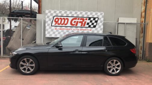 Bmw 320d touring powered by 9000 Giri