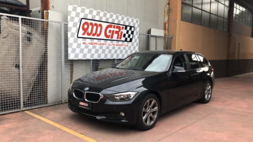 Bmw 320d touring powered by 9000 Giri