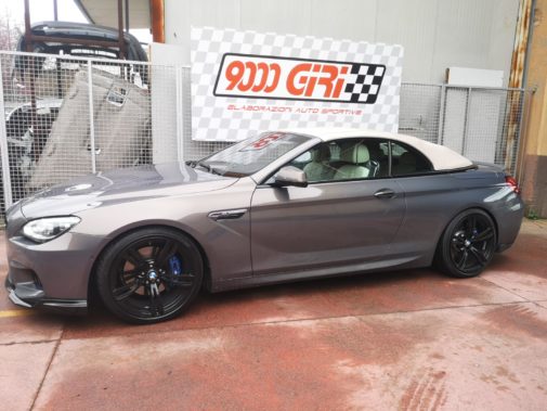 Bmw 640d cabrio powered by 9000 Giri