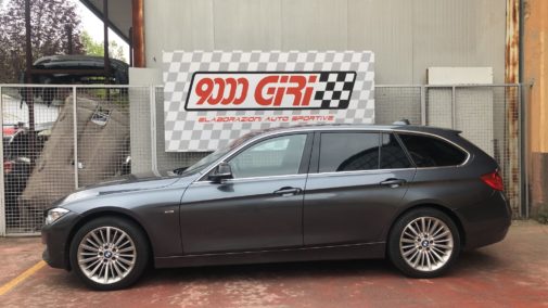 Bmw 320d Touring powered by 9000 Giri