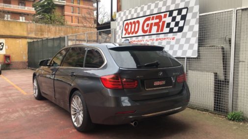 Bmw 320d Touring powered by 9000 Giri