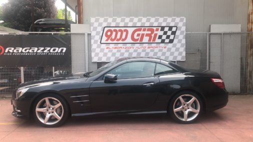 Mercedes Sl 350 powered by 9000 Giri