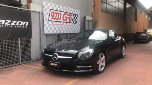 Mercedes Sl 350 powered by 9000 Giri