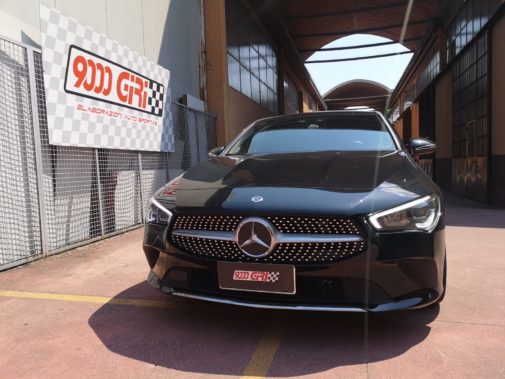 Mercedes cla 220d powered by 9000 Giri