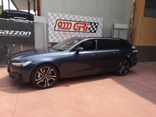 Volvo V90 powered by 9000 Giri