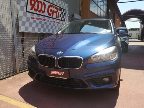 Bmw 218d powered by 9000 Giri