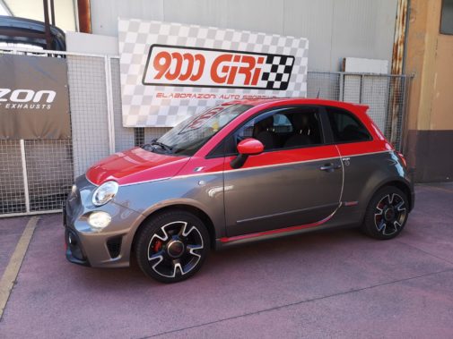 Fiat 500 1.2 16v powered by 9000 Giri