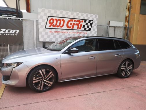 Peugeot 508 sw powered by 9000 Giri