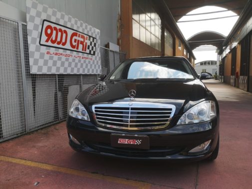 Mercedes S350 powered by 9000 Giri