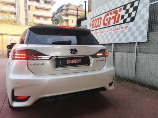 Lexus Ct 200 H powered by 9000 Giri