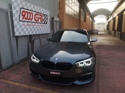 Bmw M140i con scarico sportivo Supersprint aspirazione e-Venturi centralina Seletron by 9000 giri. www.9000giri.it