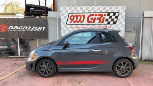 Fiat 500 Abarth 1.4 Tjet powered by 9000 Giri