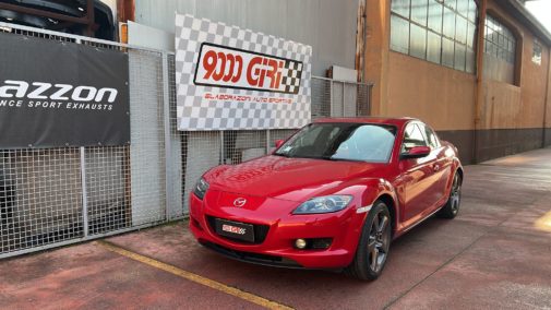 Mazda Rx 8 linea di scarico artigianale by 9000 Giri