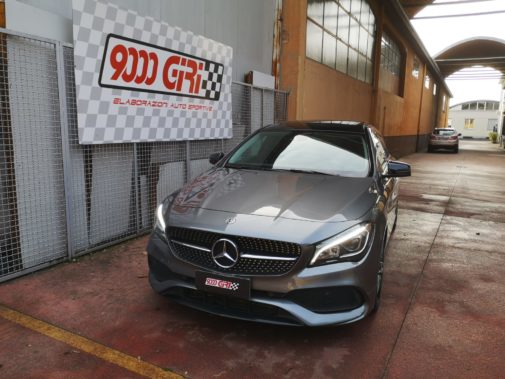 Mercedes Cla 220cdi powered by 9000 Giri