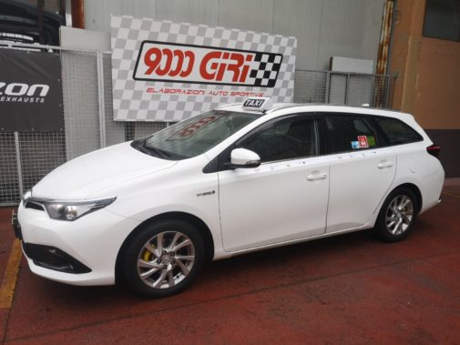 Toyota Auris 1.4 d rimappatura centralina elettronica