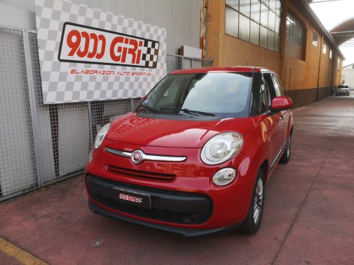 Rimappatura centralina elettronica Fiat 500 L 1.3 Mjet