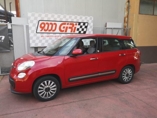 Rimappatura centralina elettronica Fiat 500 L 1.3 Mjet