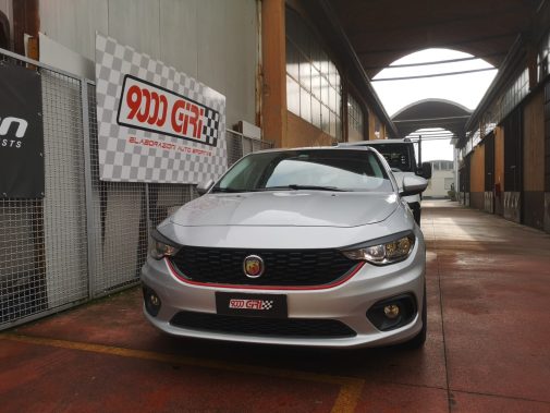 Fiat Tipo 1.4 Tjet ammortizzatori Bilstein, molle Eibach, terminale sportivo artigianale