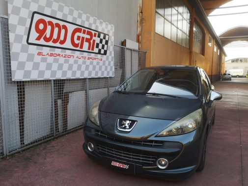 Peugeot 207 gti elaborazione stage 1