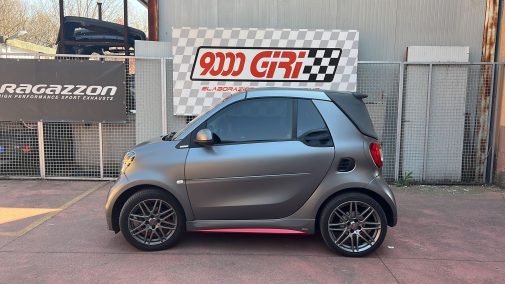 rimappatura centralina elettronica Smart Brabus 453