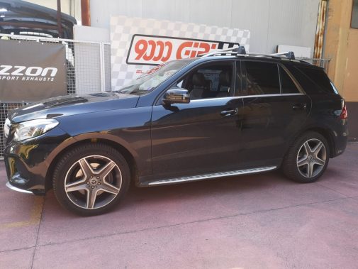 Montaggio Active Sound Booster Maxhaust Mercedes Gle 350d