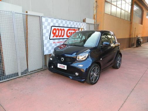 Elaborazione Stage 1 Smart Brabus 453