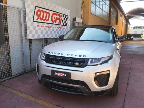 Rimappatura centralina elettronica Range Rover Evoque 2.2 td