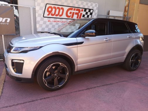 Rimappatura centralina elettronica Range Rover Evoque 2.2 td