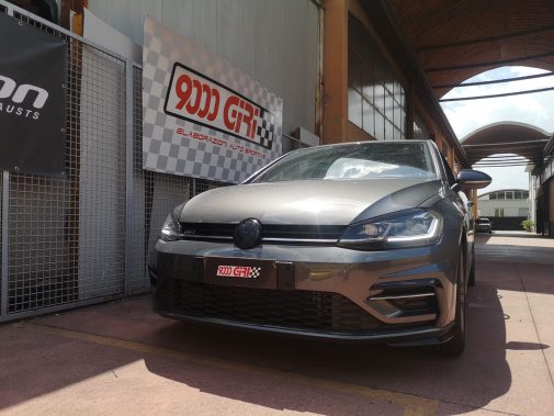 Vw Golf 7.5 1.5 tsi con terminale sportivo omologato Ragazzon, centrale diretto e rimappatura centralina elettronica via obd