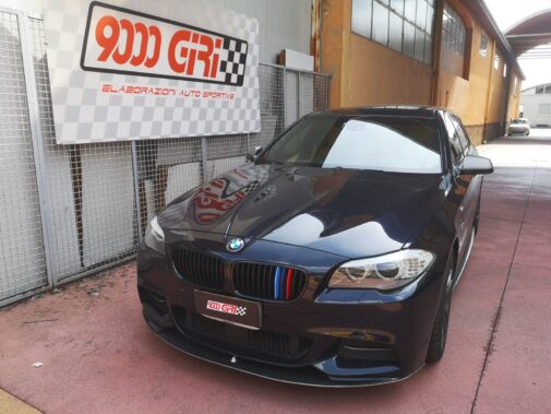 Bmw M550d montaggio Active Sound Booster Maxhaust Pro