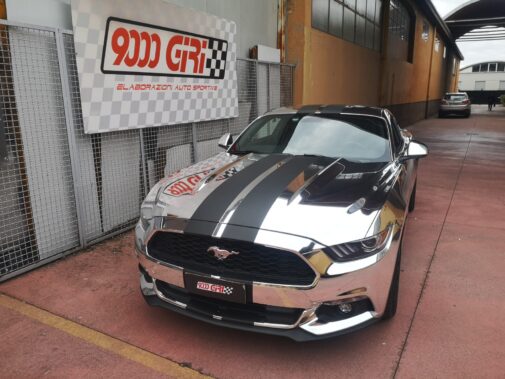 Centrale di scarico diretto Ragazzon montato su Ford Mustang 2.3 Ecoboost