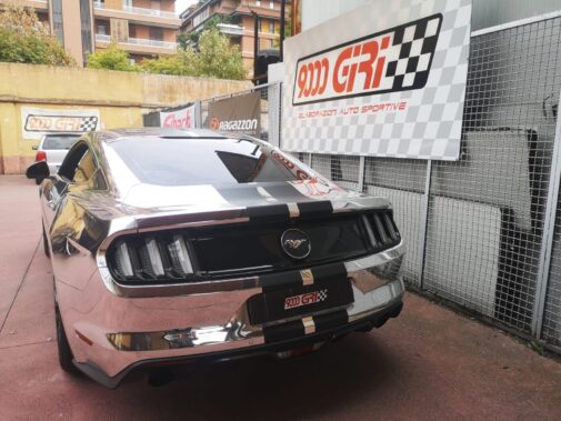 Centrale di scarico diretto Ragazzon montato su Ford Mustang 2.3 Ecoboost