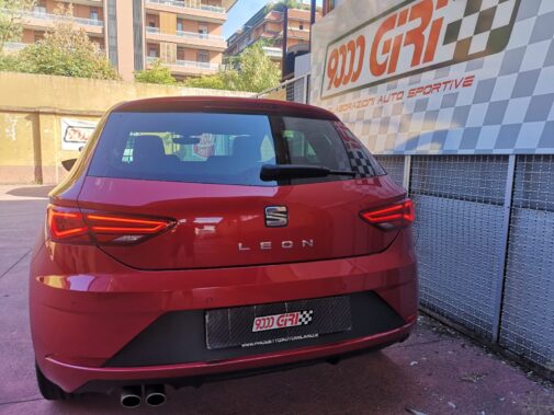 Seat Leon 1.6 rimappatura centralina elettronica eseguita via seriale