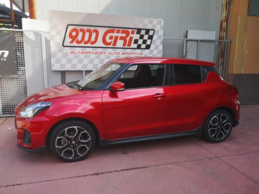 Suzuki Swift Sport Hybrid elaborazione stage 1, centralina, pedalbooster, filtro aria sportivo